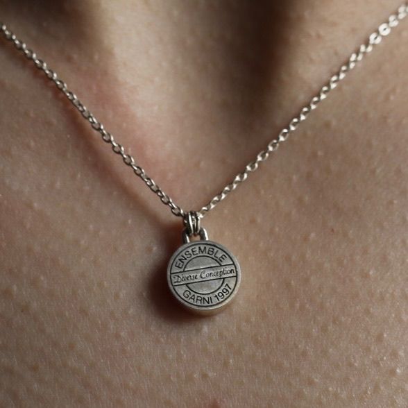 【お取り寄せ注文可能】Engrave Coin Pendant_S
