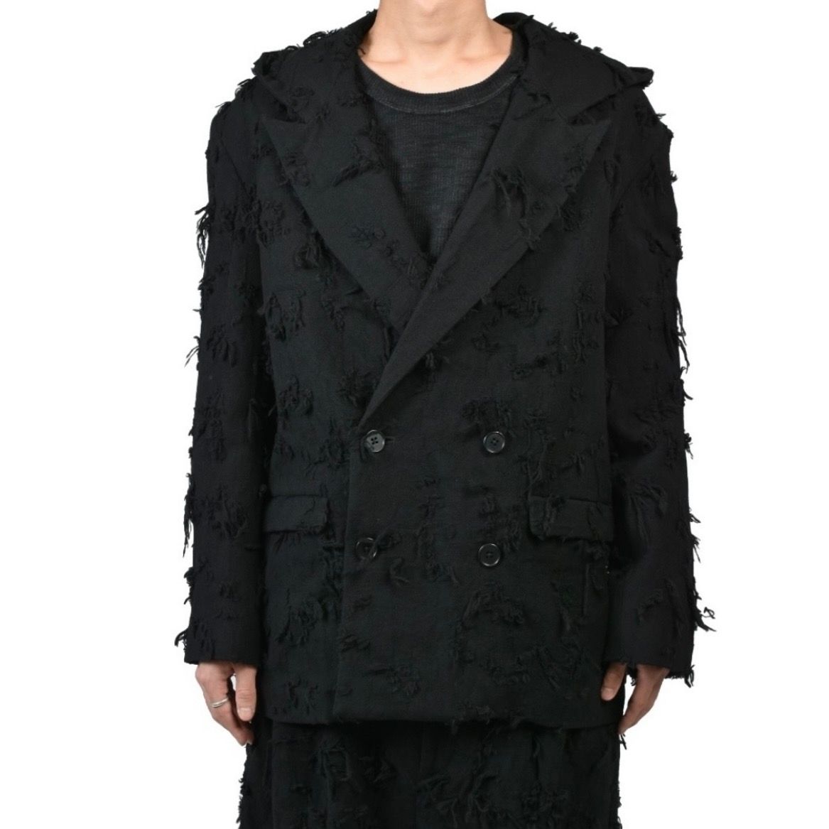 【残り一点】Boro Jacquard Hooded Blazer