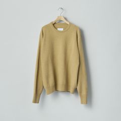 【残り一点】Extra Fine Wool Knit Crew Neck LS