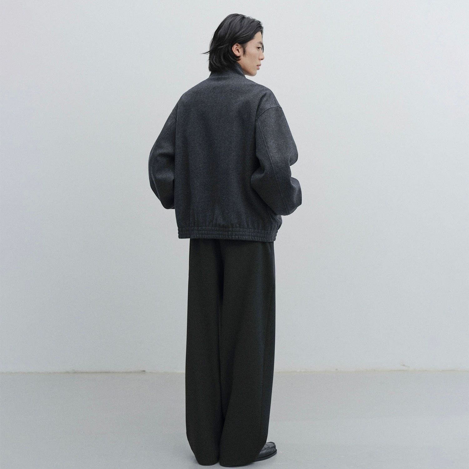 【残り一点】Library Wool Track Blouson