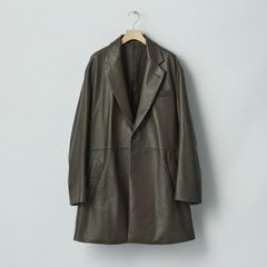 【残り一点】Lambs Leather Half Coat
