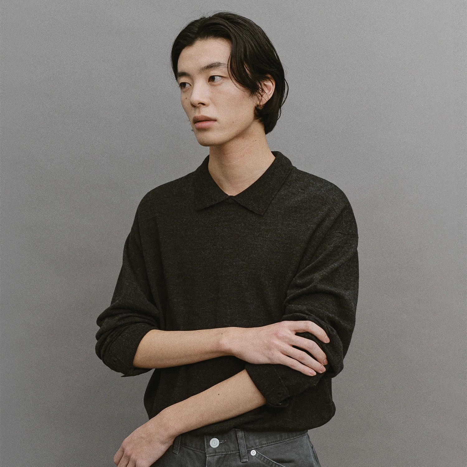 【残り一点】Soutien Collar Knit Pullover