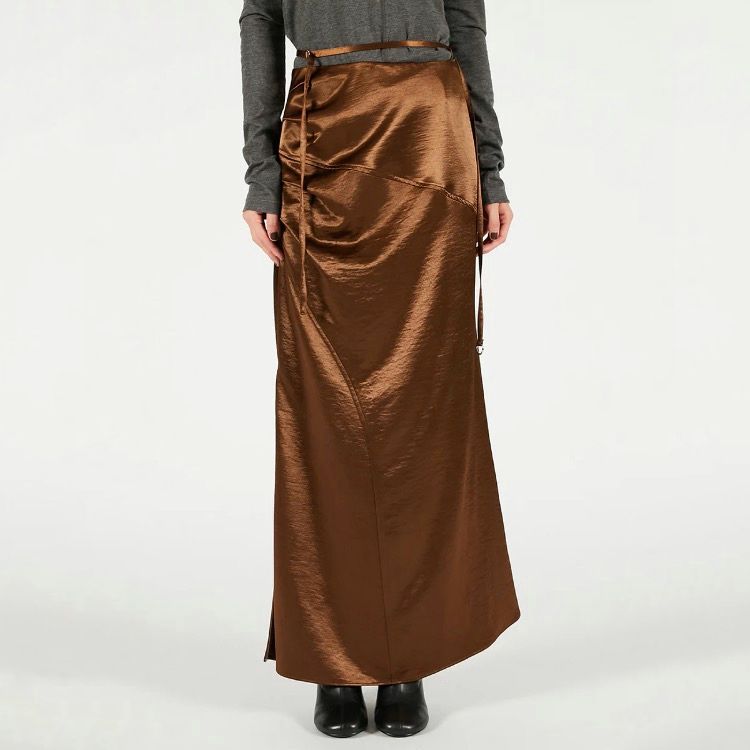 【残り一点】Satin Long Skirt