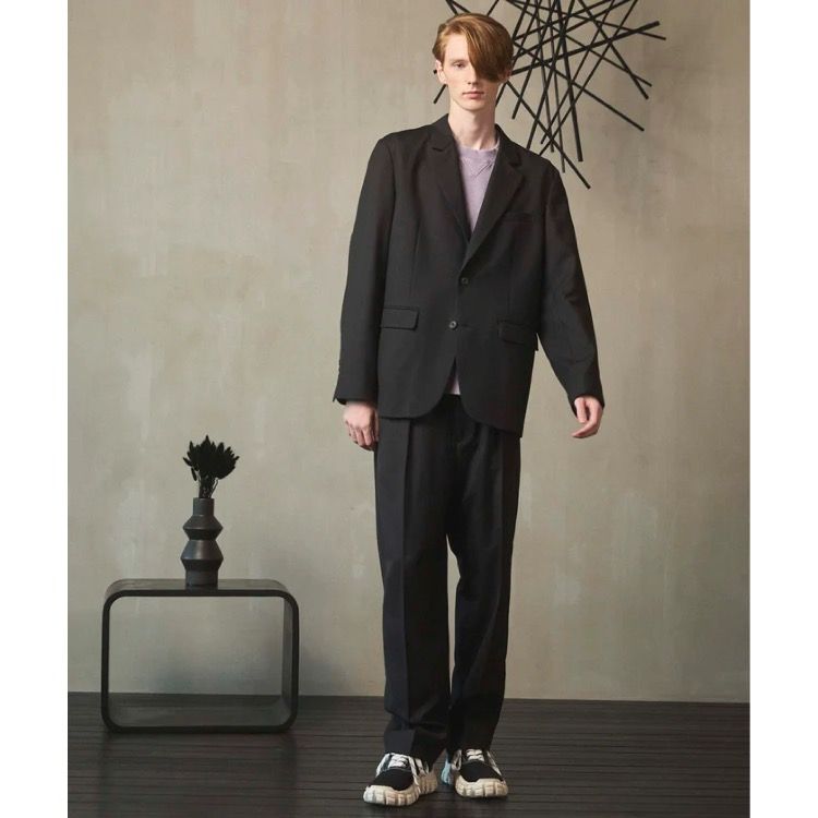 【残り一点】Dry Gabardine Regular-Over Set Up