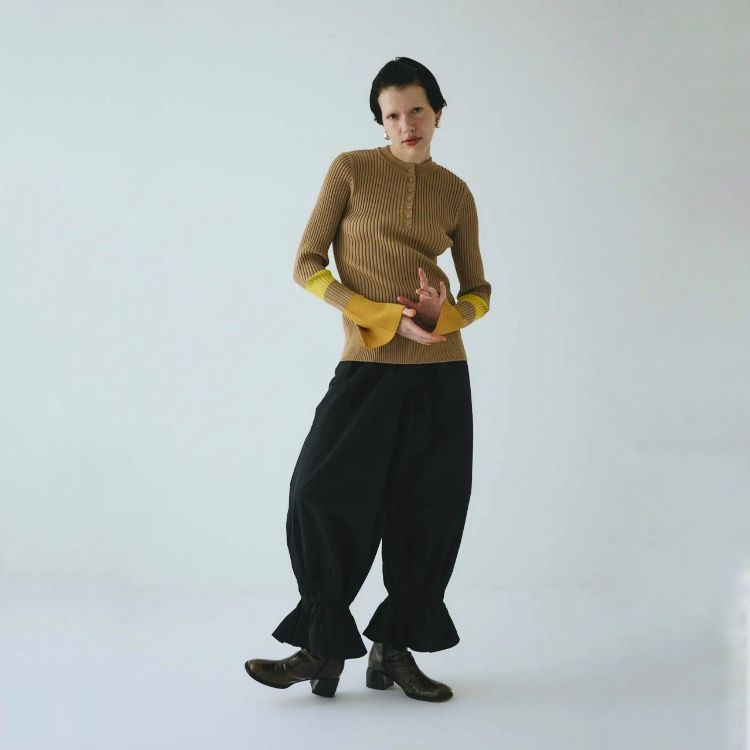 【残り一点】Frill Hem Balloon Pants