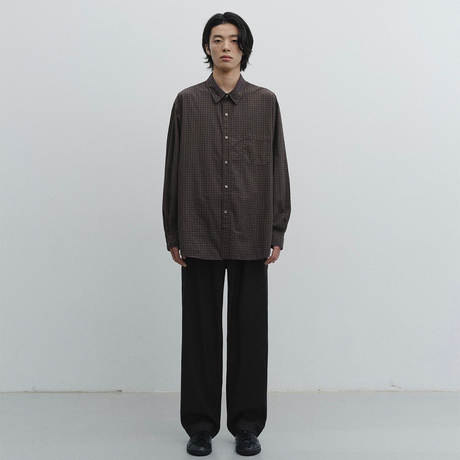 【残り一点】Bold Garment Gingham Check Shirt