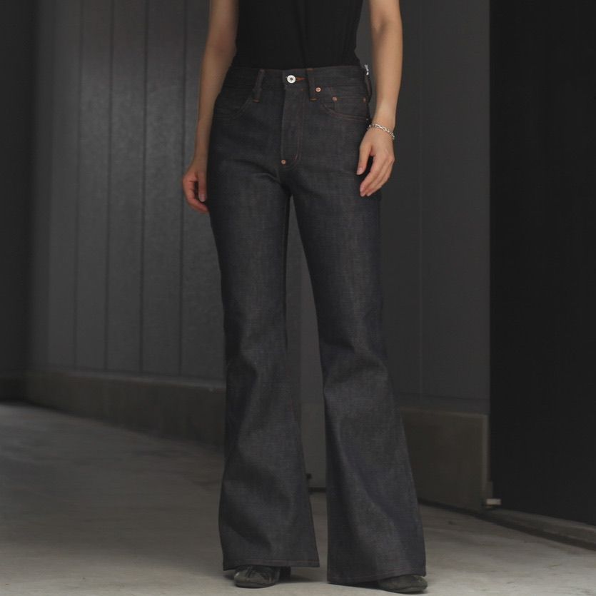 SUGARHILL - 【残り一点】Modern Denim Flared Trousers | ACRMTSM