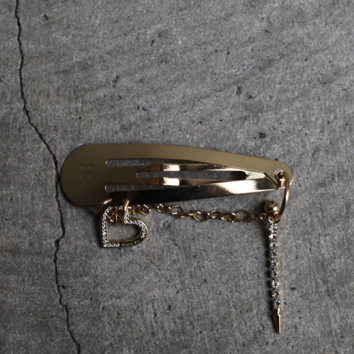 【残り一点】Oval Hair Clip(GOLD)