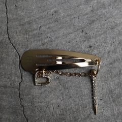 【残り一点】Oval Hair Clip(GOLD)