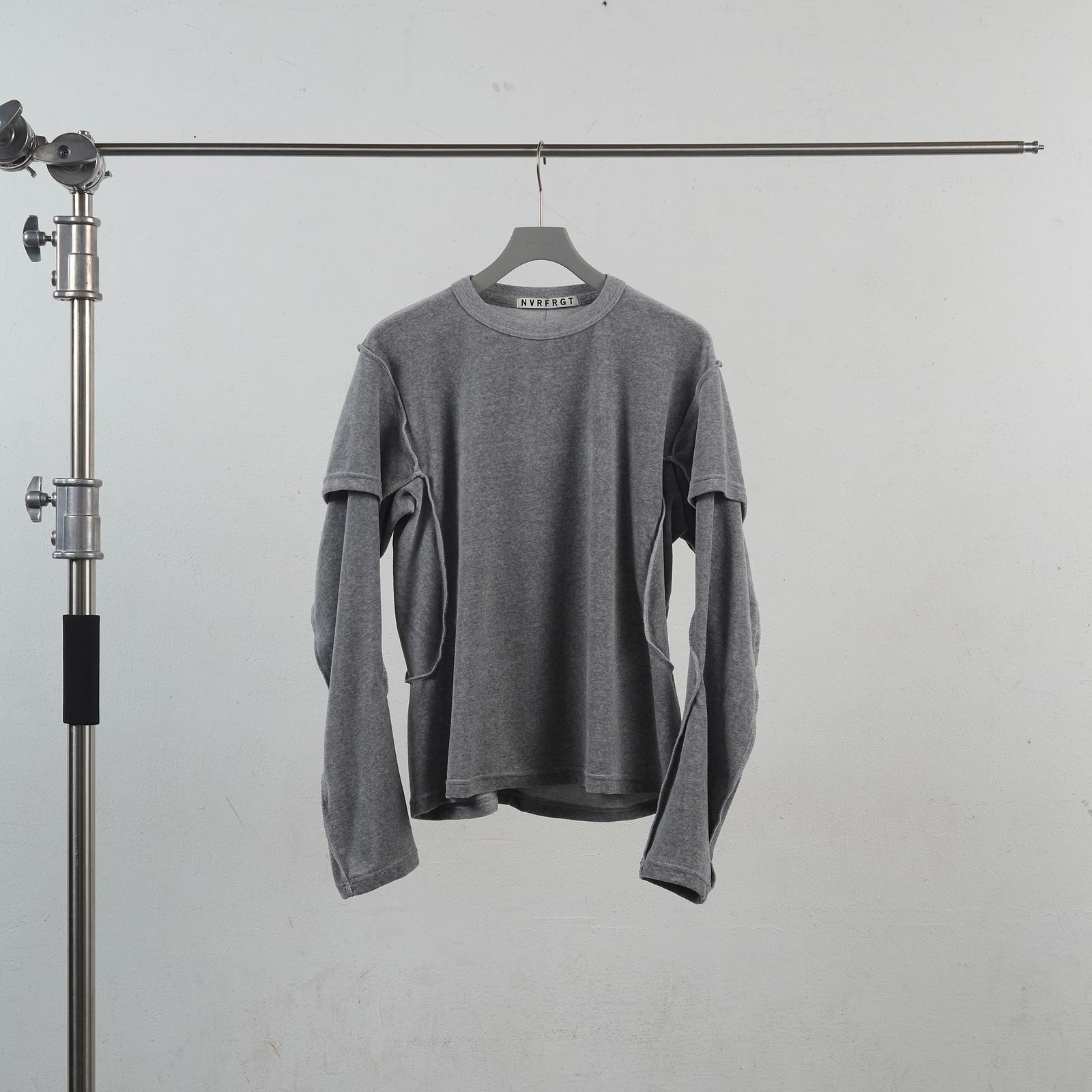 【残りわずか】Velour Double Layer Long Sleeve T-shirt