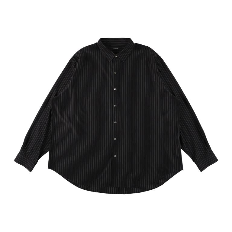 【残り一点】36G Silk Stripe Atmosphere LS Shirt