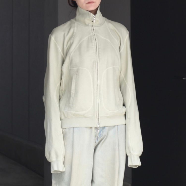 【残り一点】Paneled Zip Up Sweat Shirt