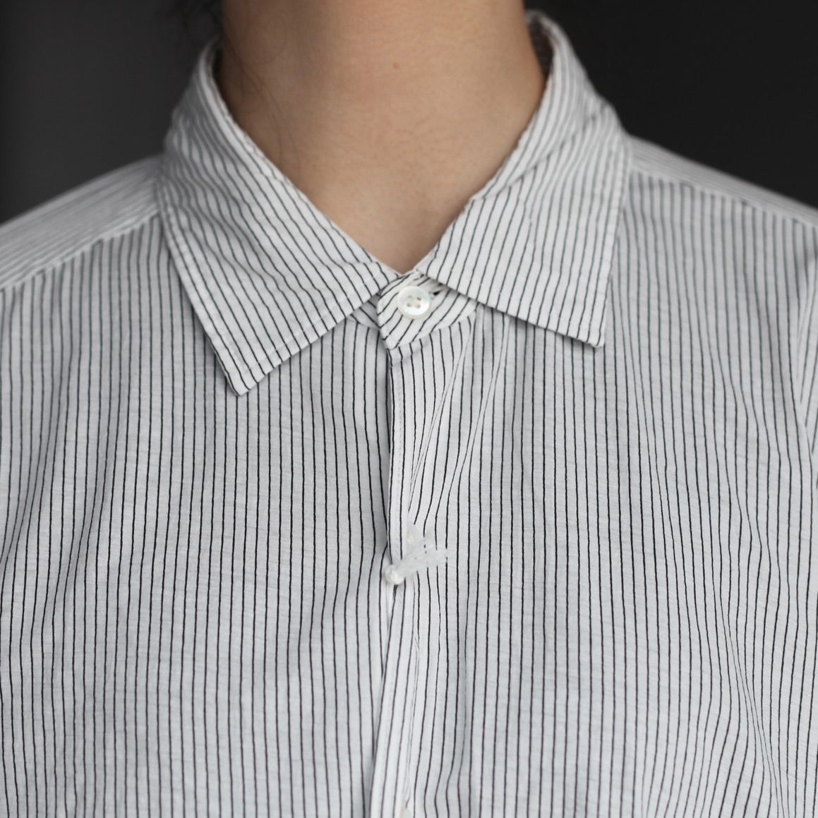 【残りわずか】46G Stripe Artisan Shirt