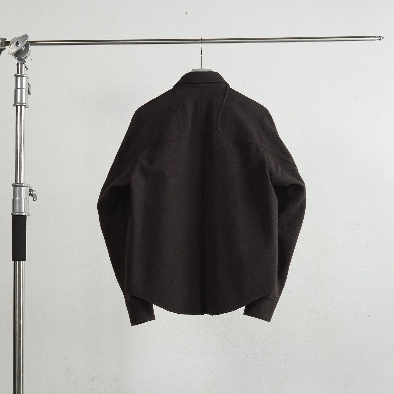【残り一点】Wool Fly Front Long Sleeve Shirt