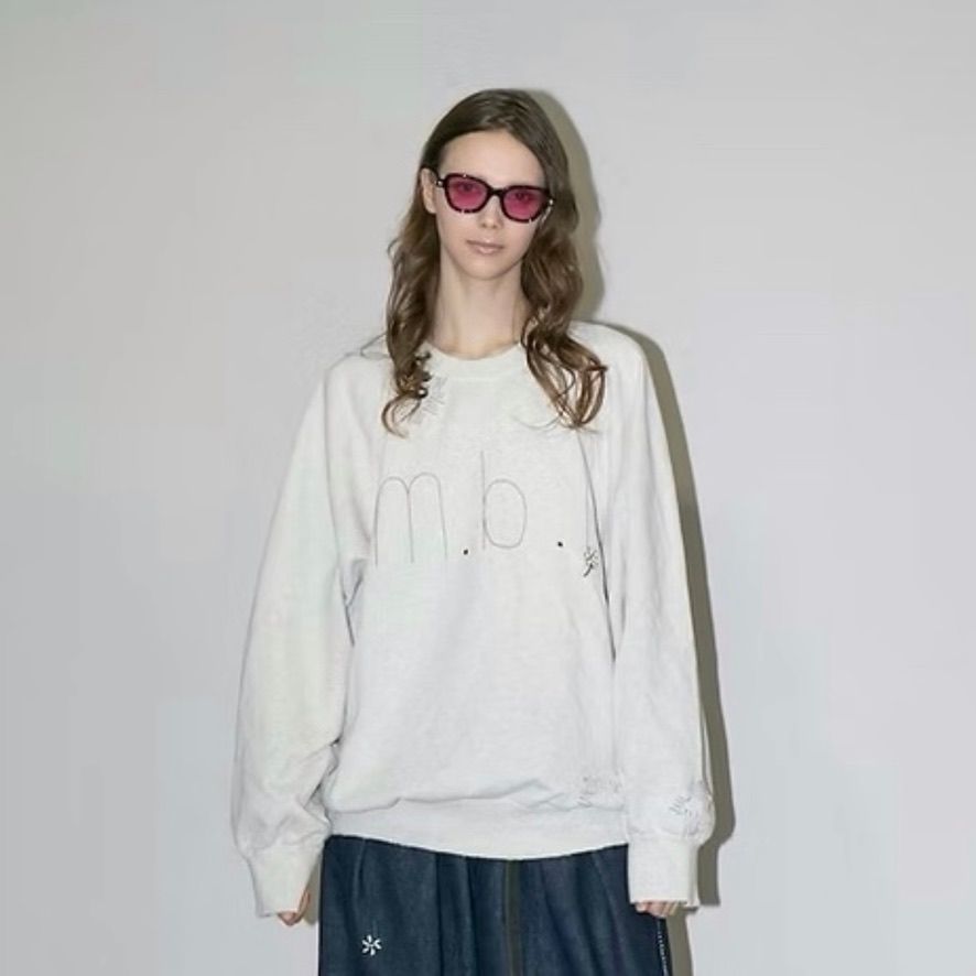 【残り一点】ロゴ刺繍スウェット