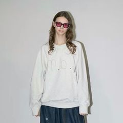 【残り一点】ロゴ刺繍スウェット