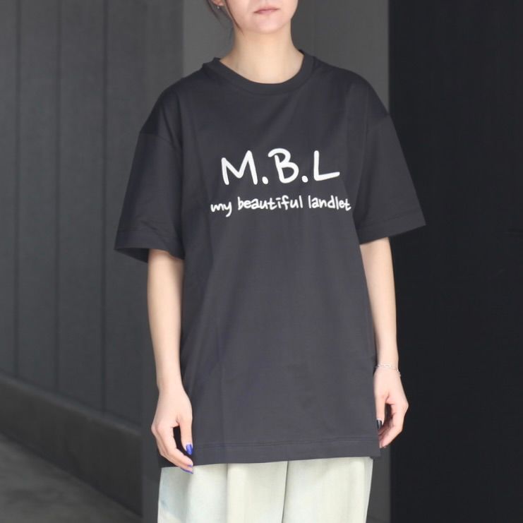 【残り一点】MBLロゴ刺繍Tee
