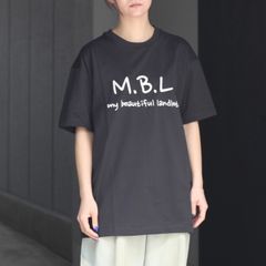【残り一点】MBLロゴ刺繍Tee