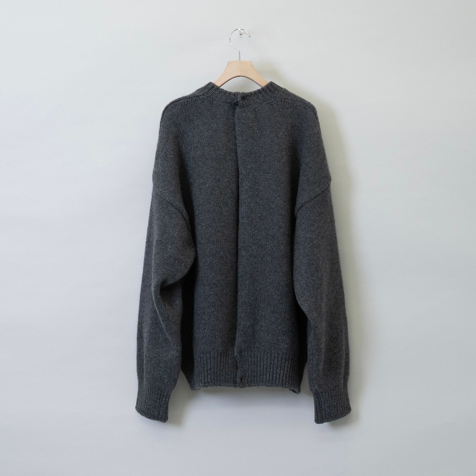 stein - 【残りわずか】Cashmere Back Buttoned Knit Jumper ...