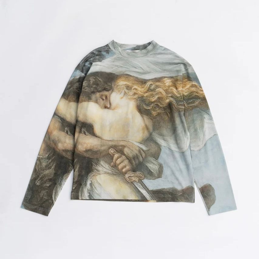 【残り一点】Mythology Print Long Sleeve Tee