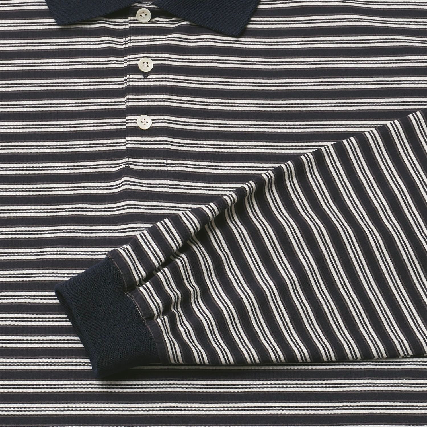 【残り一点】Brief Stripe Rugby Tee