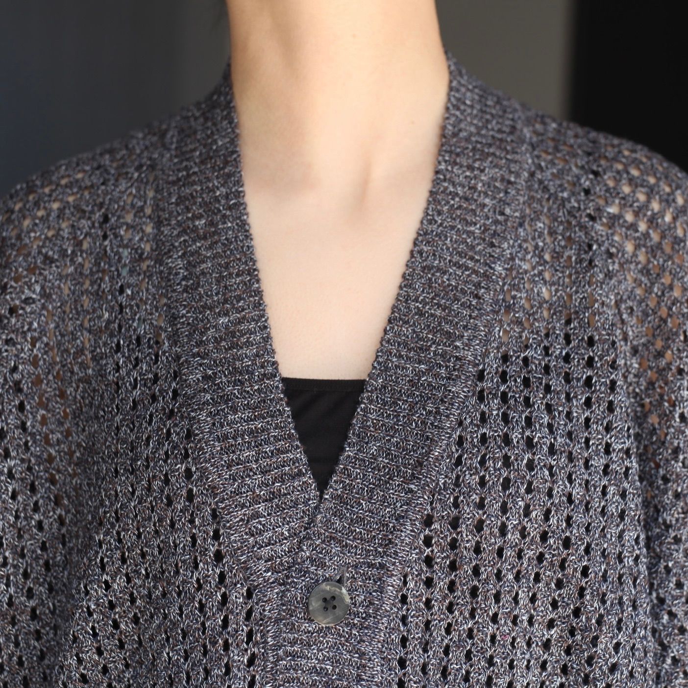 SUGARHILL - 【残り一点】Mock Twisted Yern Knit Cardigan