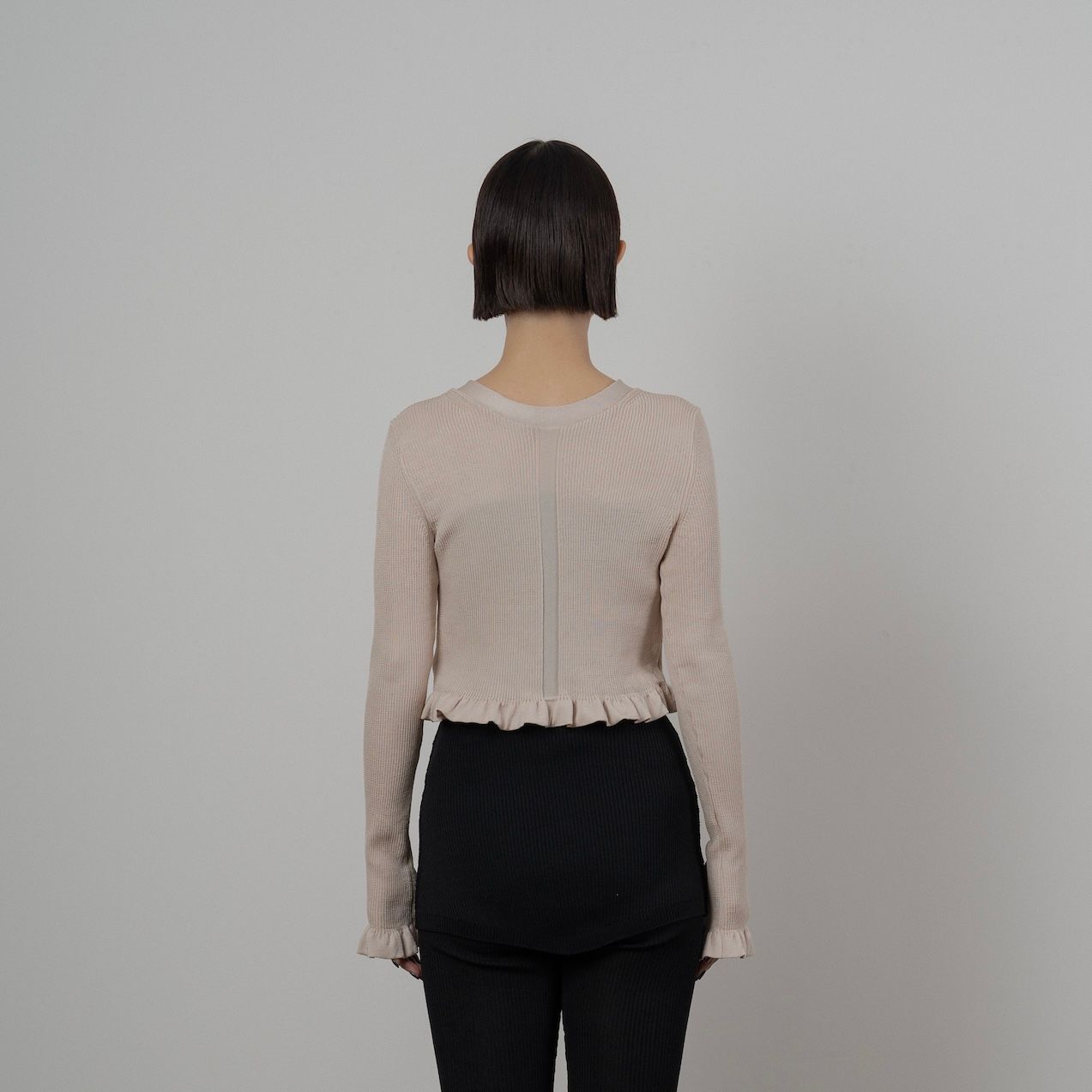【残り一点】2way Frills Cardigan