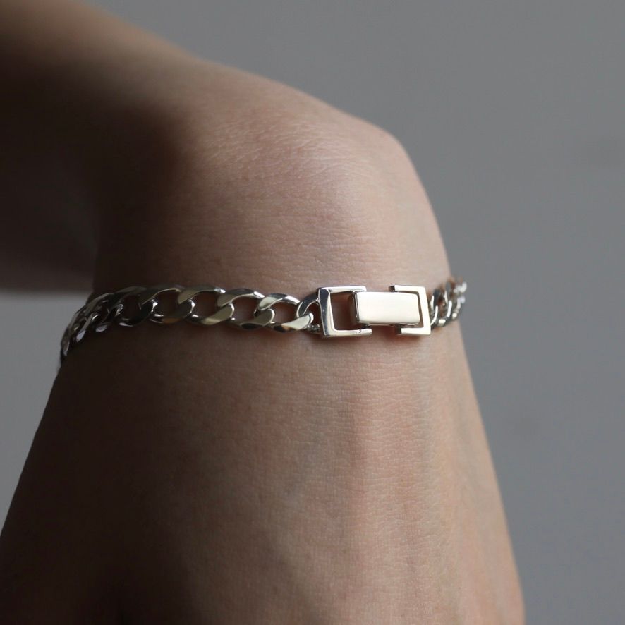 Garden of Eden - 【残り一点】ID Bracelet_XL(SILVER) | ACRMTSM ONLINE STORE