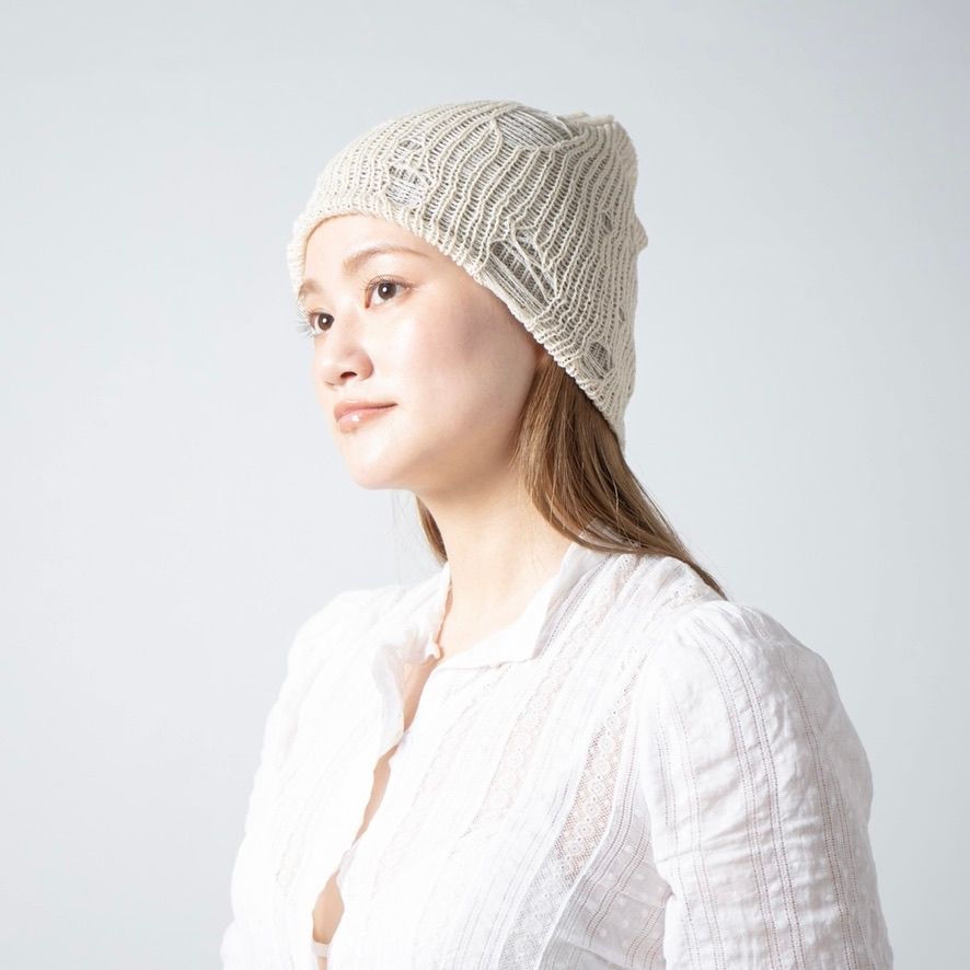 【残り一点】Damage Mesh Beanie
