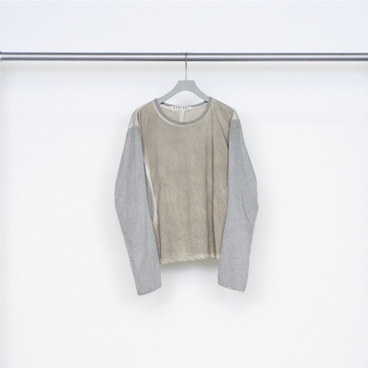 【残り一点】Dirty Dyed Long Sleeve Baseball T-Shirt