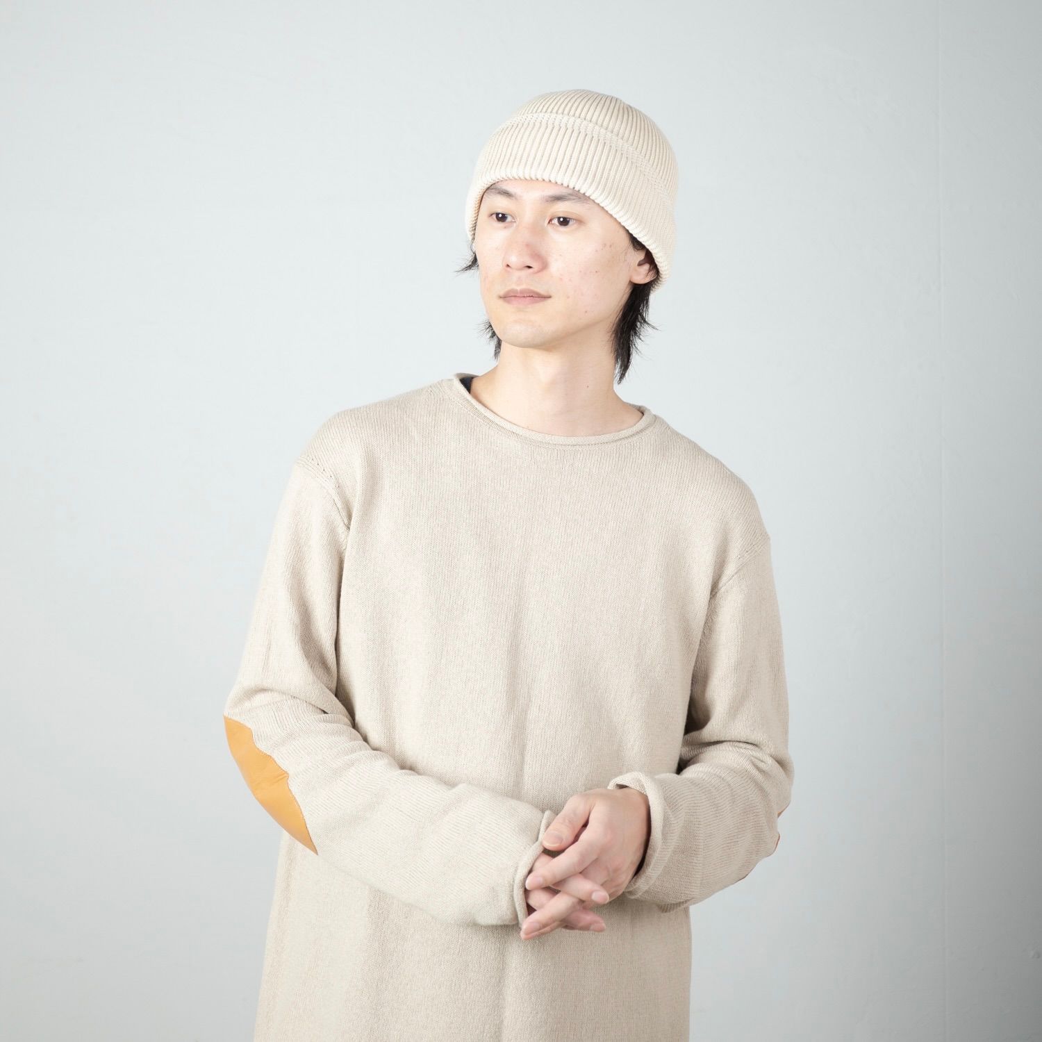 【残り一点】Cotton Acrylic Knit Beanie