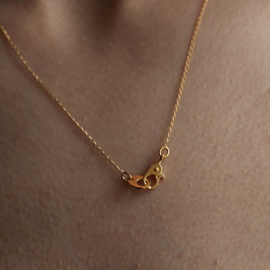 【お取り寄せ注文可能】EX Tiny Feather Necklace(GOLD)