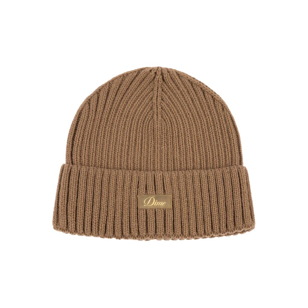 【残りわずか】Cursive Rib Beanie