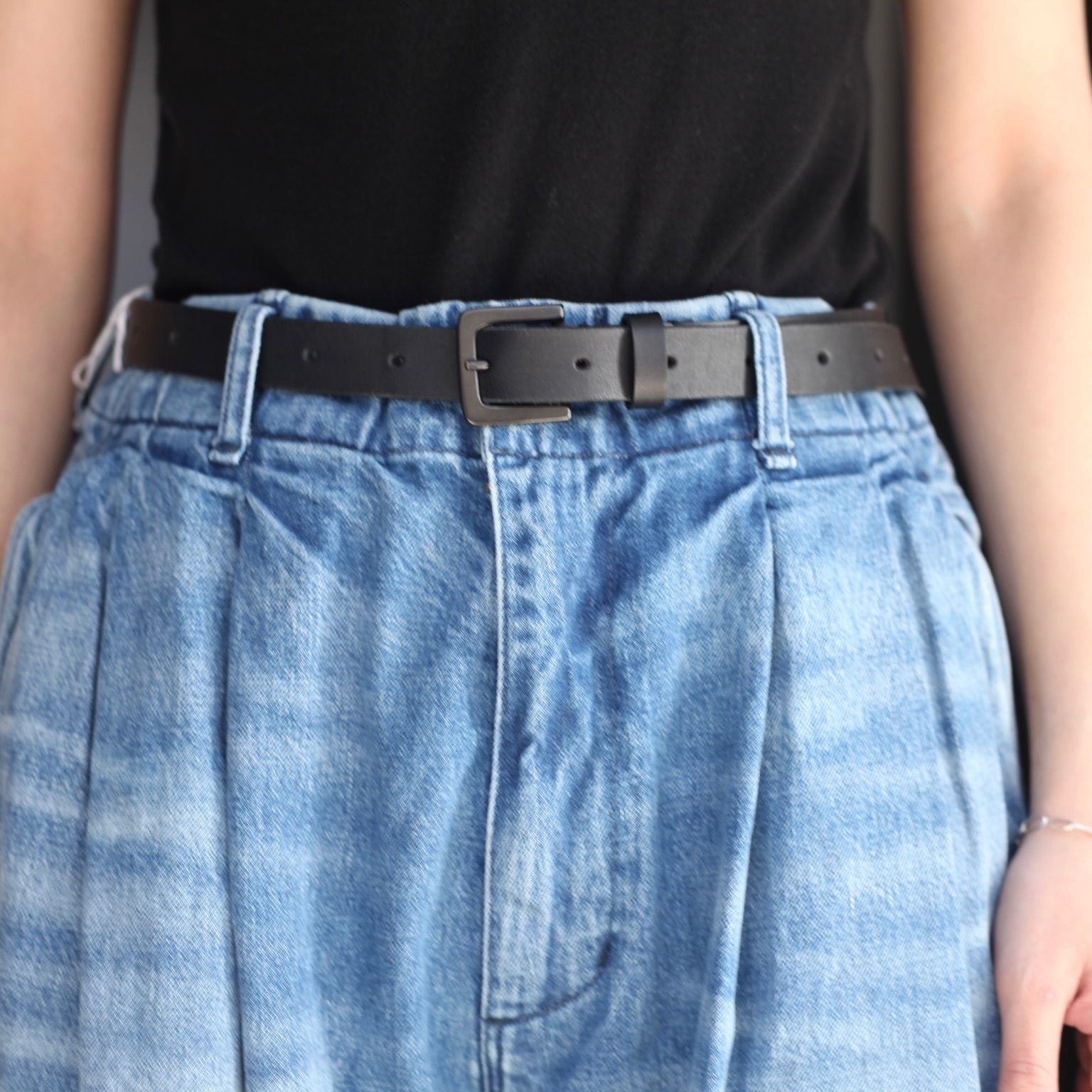 【残り一点】12.5OZワイドデニムパンツ(PRINTED_USED)