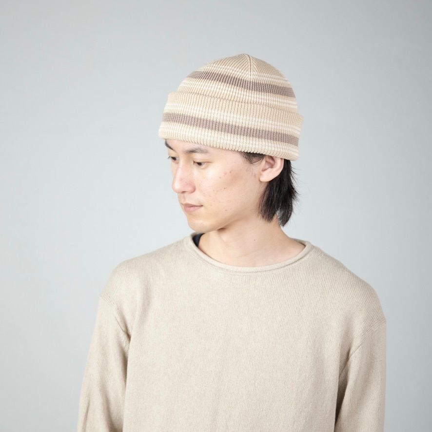【残り一点】RV Border Short Beanie