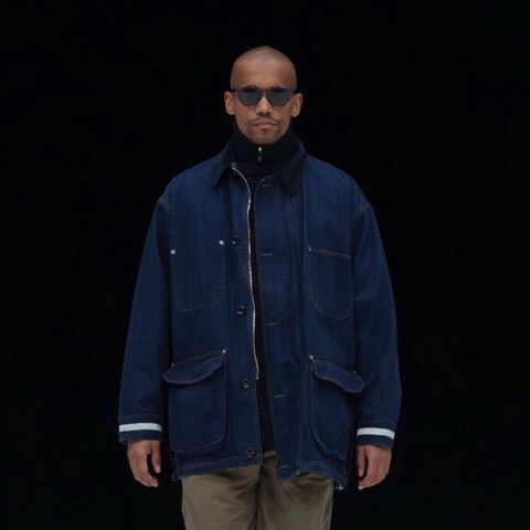 【残り一点】Denim Coverall Half Coat