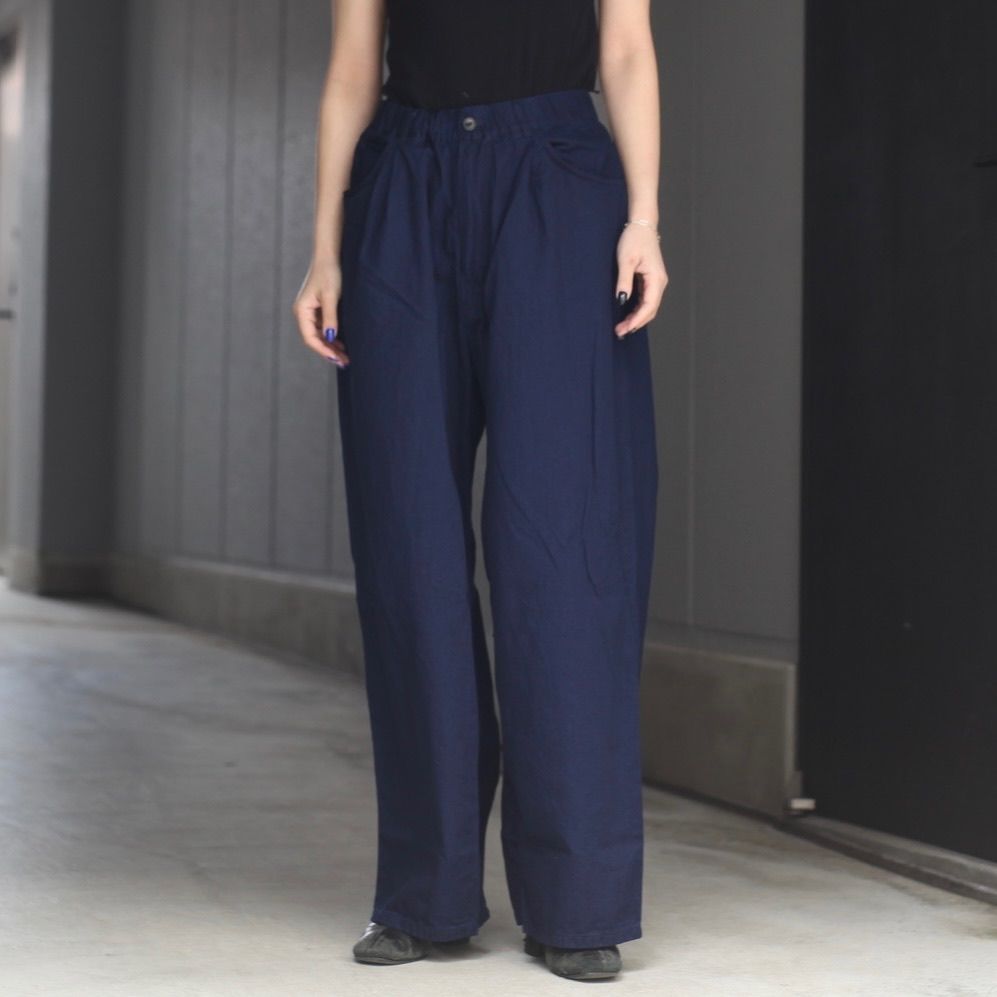 【残り一点】6ozワイドデニムパンツ(ONE WASH)