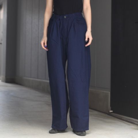 【残り一点】6ozワイドデニムパンツ(ONE WASH)