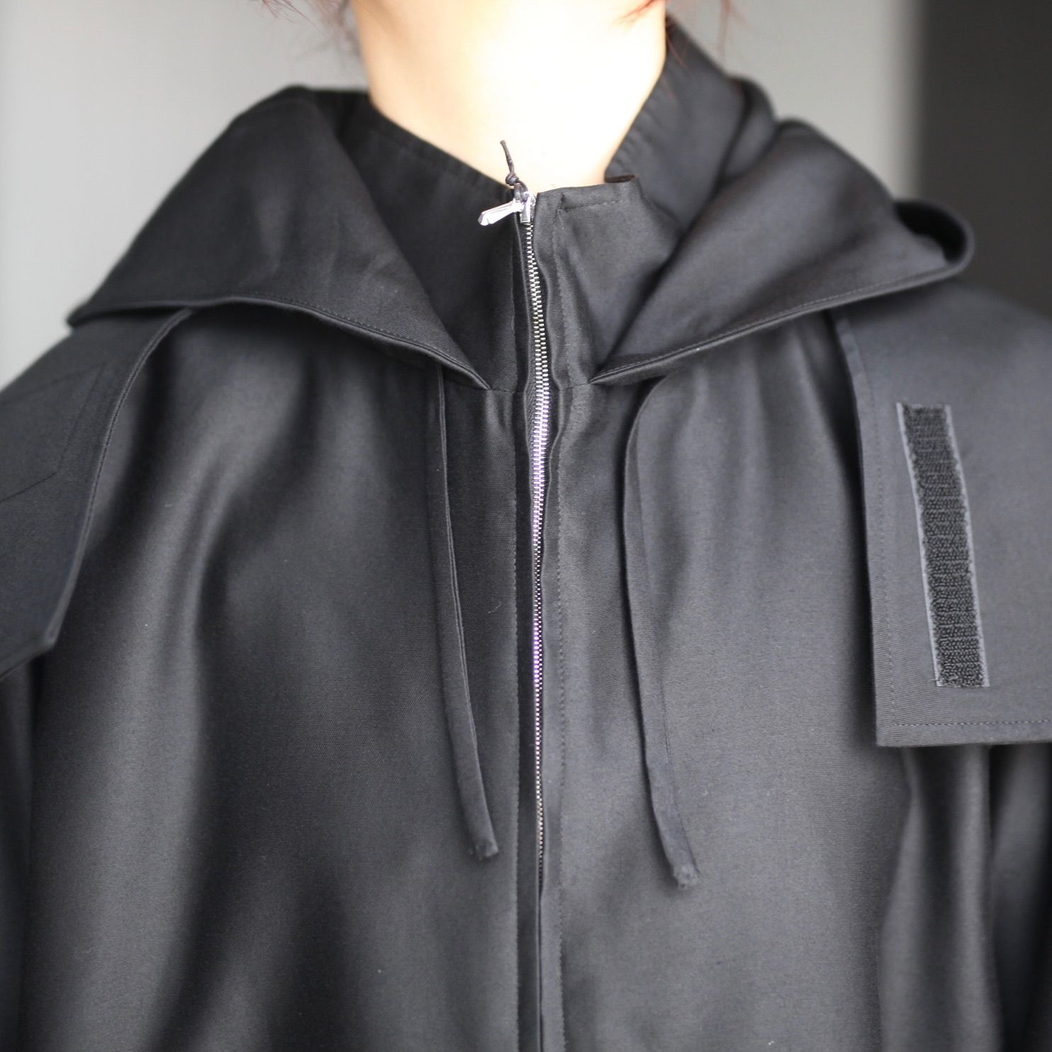 ssstein - 【残りわずか】W/R/SI Double Weave Hooded Jacket ssstein - 【残りわずか】W/R/SI Double Weave Hooded Jacket