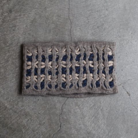 【残り一点】Tuck Pattern Neck Warmer