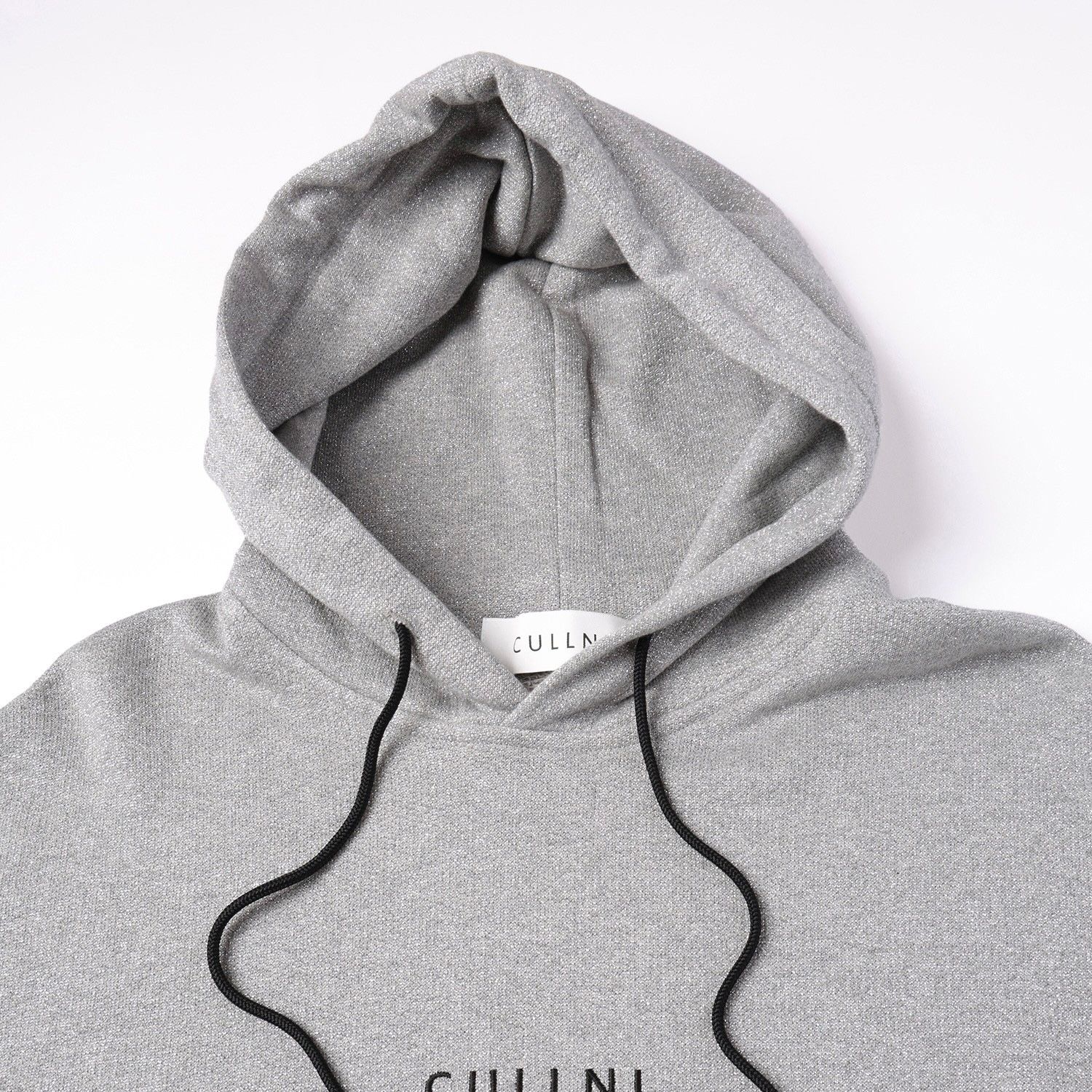 【残り一点】Cullni Logo Embroidery Glitter Yarn Hoodie