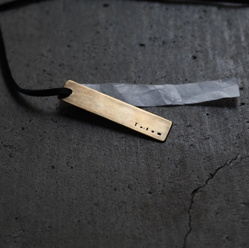 iolom - 【お取り寄せ注文可能】Pillar Cage Iron Pyrites Necklace