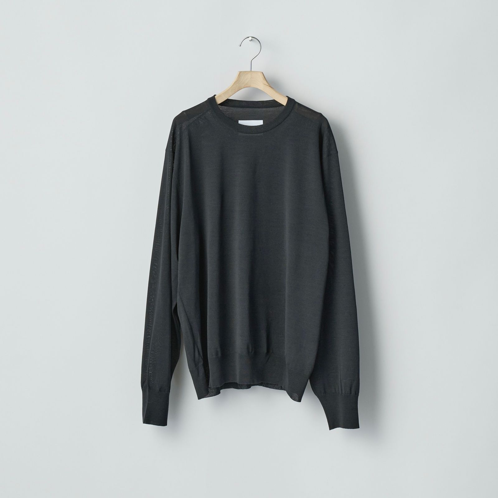【残りわずか】Wool/Silk Knit Crew Neck LS