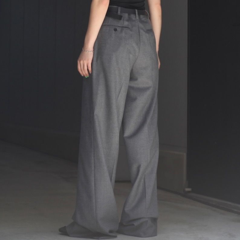 【残り一点】Wool Loose Trousers