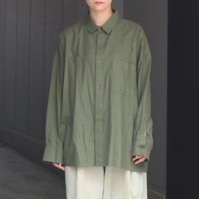 【残り一点】コットンビエラワイドBOXシャツ
