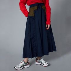 【残り一点】Side Pleats Flare Skirt