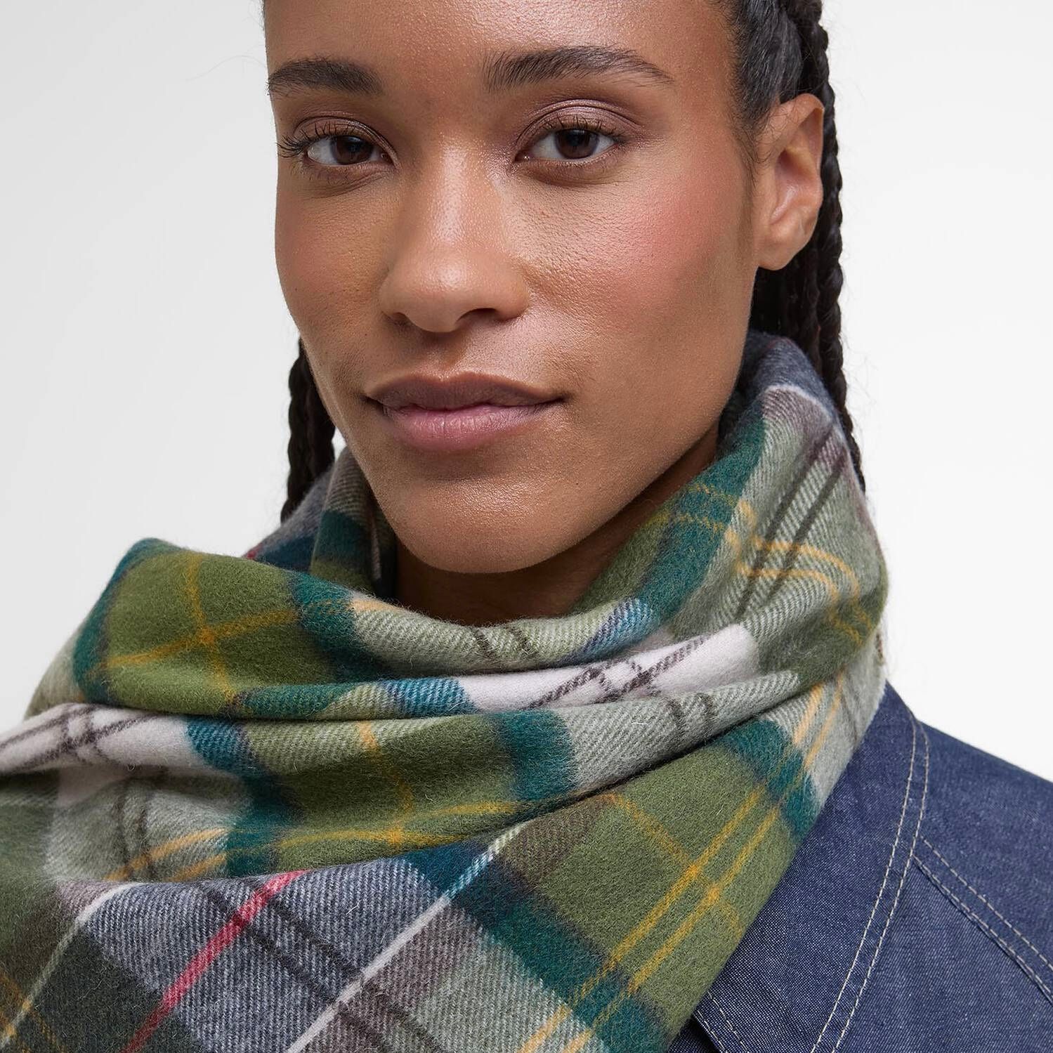 【残り一点】Serena Tartan Scarf