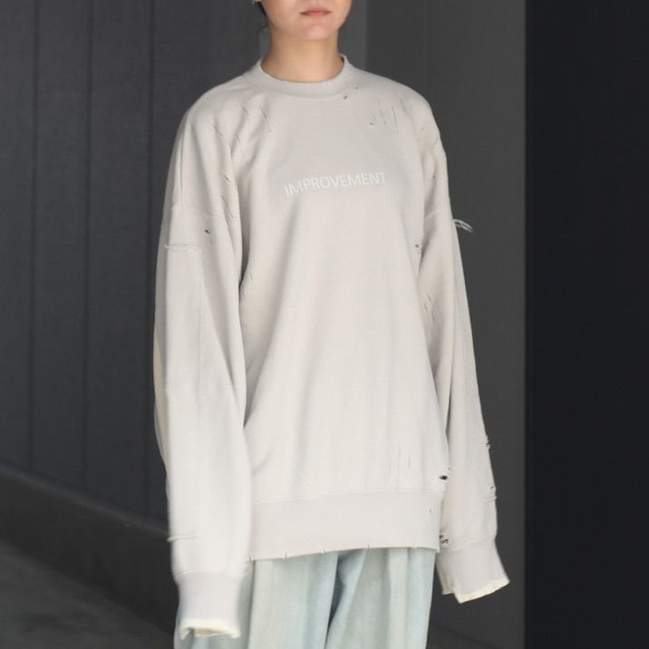 stein - 【残りわずか】Oversized Rebuild Sweat LS | ACRMTSM ONLINE