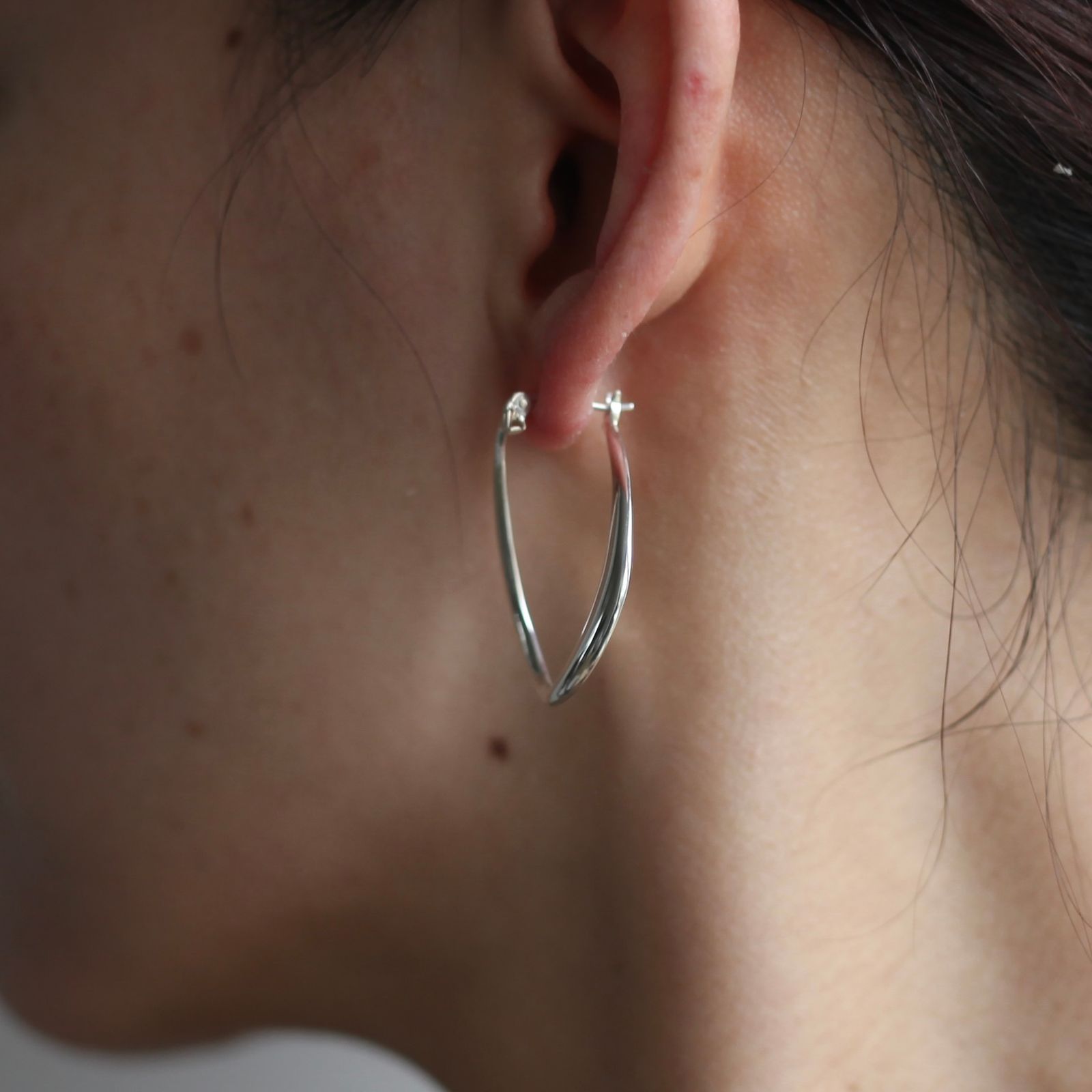 【残り一点】Teardrop Earrings MEDIUM LINK(両耳用)