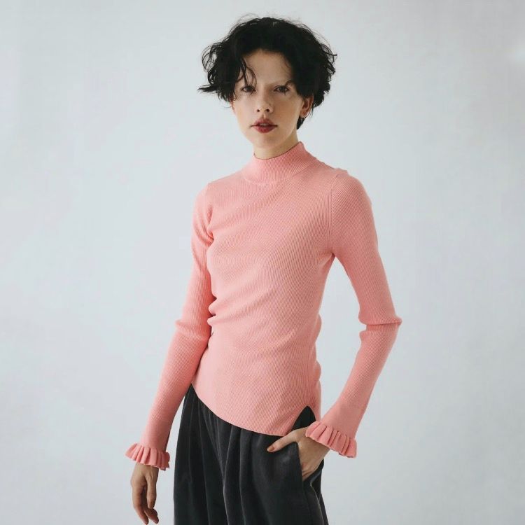 【残り一点】Bicolor Cuff Frill Tops